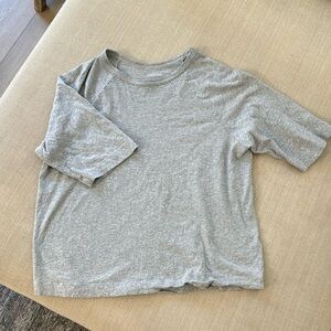 Everlane raglan t shirt size small. Gray.